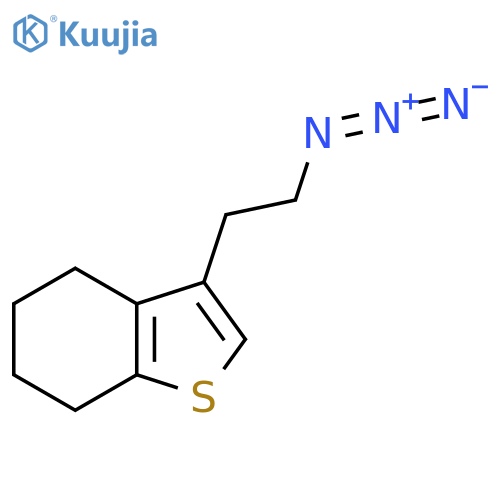 3-(2-azidoethyl)-4,5,6,7-tetrahydro-1-benzothiophene structure