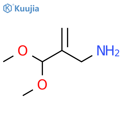 2-(aminomethyl)-3,3-dimethoxyprop-1-ene structure