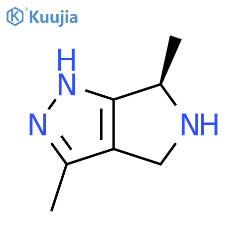 (R)-3,6-Dimethyl-1,4,5,6-tetrahydropyrrolo[3,4-c]pyrazole structure