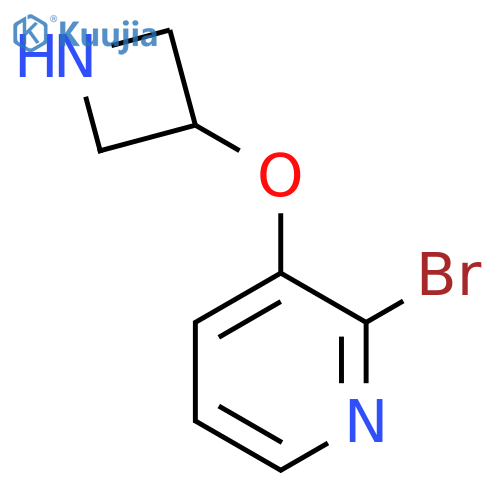 3-(azetidin-3-yloxy)-2-bromopyridine structure