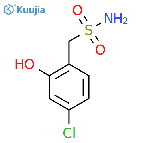 (4-chloro-2-hydroxyphenyl)methanesulfonamide structure