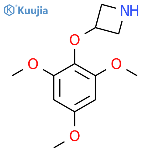 3-(2,4,6-trimethoxyphenoxy)azetidine structure