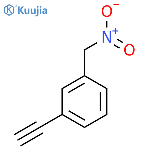 1-ethynyl-3-(nitromethyl)benzene structure