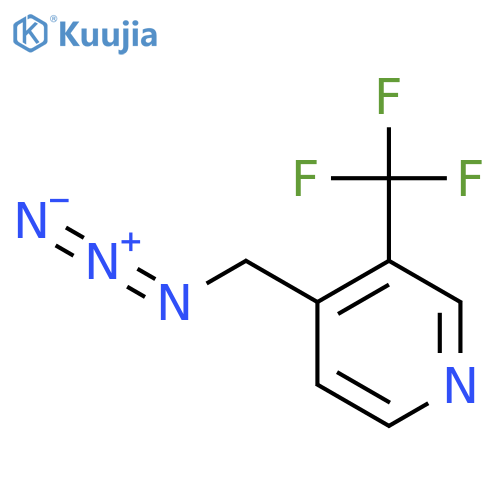 4-(azidomethyl)-3-(trifluoromethyl)pyridine structure