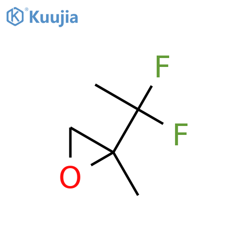 2-(1,1-difluoroethyl)-2-methyloxirane structure