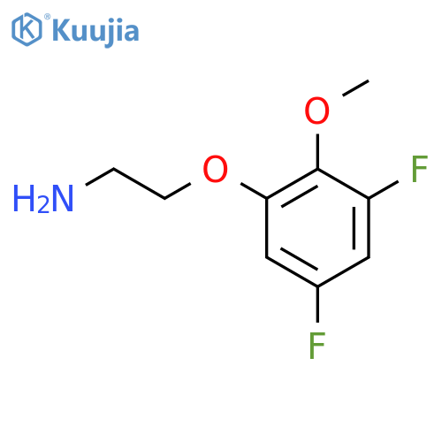 2-(3,5-difluoro-2-methoxyphenoxy)ethan-1-amine structure