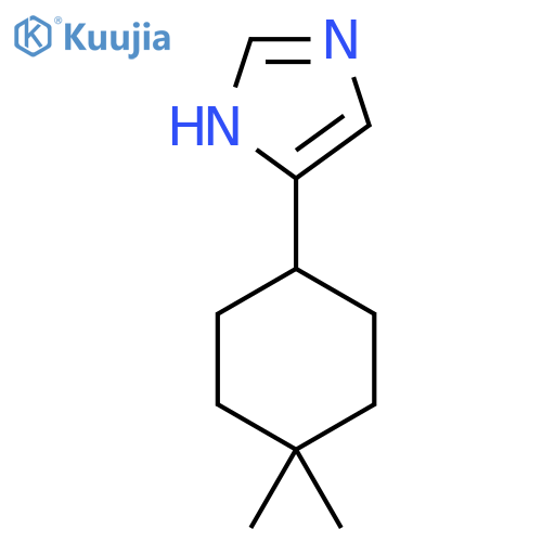 4-(4,4-dimethylcyclohexyl)-1H-imidazole structure
