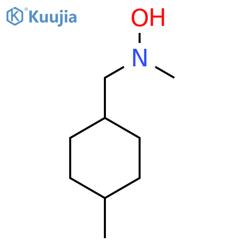 N-methyl-N-(4-methylcyclohexyl)methylhydroxylamine structure
