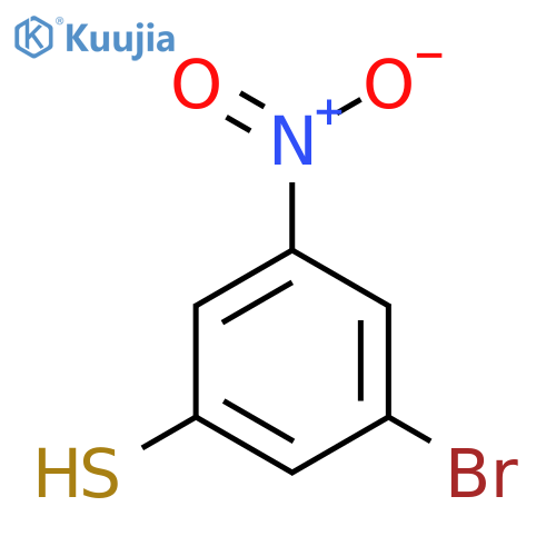 3-bromo-5-nitrobenzene-1-thiol structure