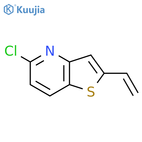 5-chloro-2-ethenylthieno3,2-bpyridine structure