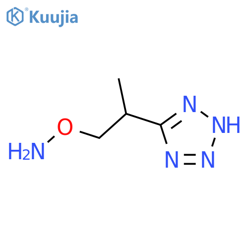 O-2-(1H-1,2,3,4-tetrazol-5-yl)propylhydroxylamine structure
