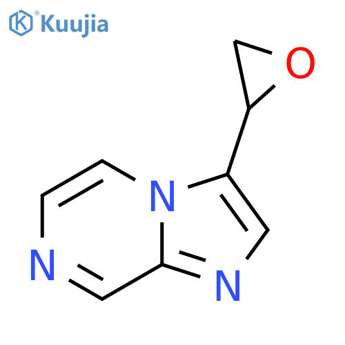 3-(oxiran-2-yl)imidazo1,2-apyrazine structure