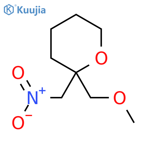 2-(methoxymethyl)-2-(nitromethyl)oxane structure