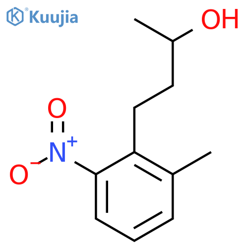 4-(2-methyl-6-nitrophenyl)butan-2-ol structure