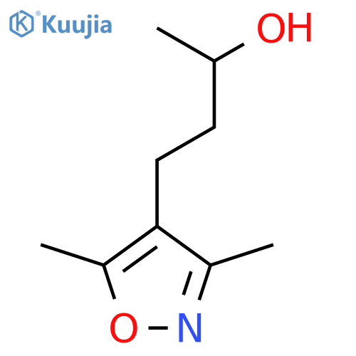 4-(Dimethyl-1,2-oxazol-4-yl)butan-2-ol structure