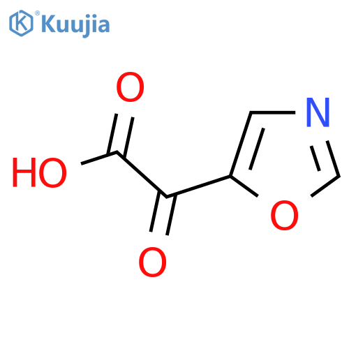 2-(1,3-oxazol-5-yl)-2-oxoacetic acid structure