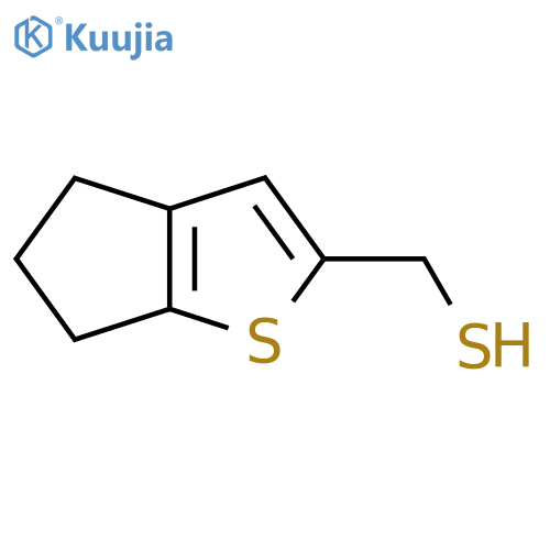 {4H,5H,6H-cyclopenta[b]thiophen-2-yl}methanethiol structure
