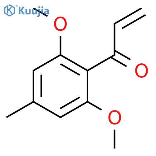 1-(2,6-dimethoxy-4-methylphenyl)prop-2-en-1-one structure