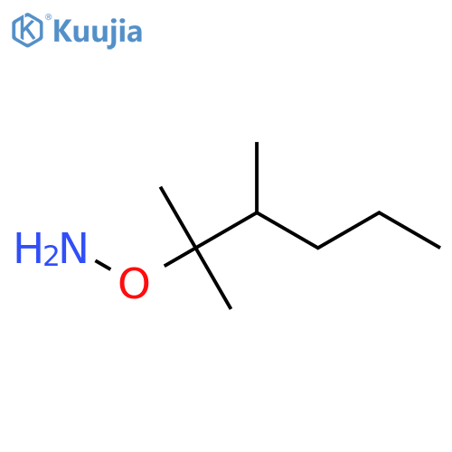O-(2,3-dimethylhexan-2-yl)hydroxylamine structure
