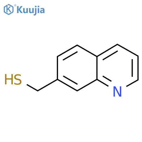 (quinolin-7-yl)methanethiol structure