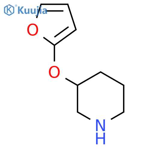 3-(furan-2-yloxy)piperidine structure
