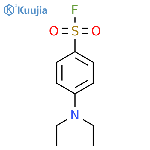 4-(diethylamino)benzene-1-sulfonyl fluoride structure