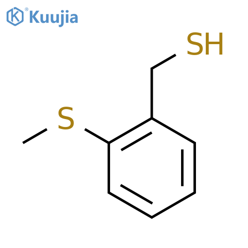 2-(methylsulfanyl)phenylmethanethiol structure