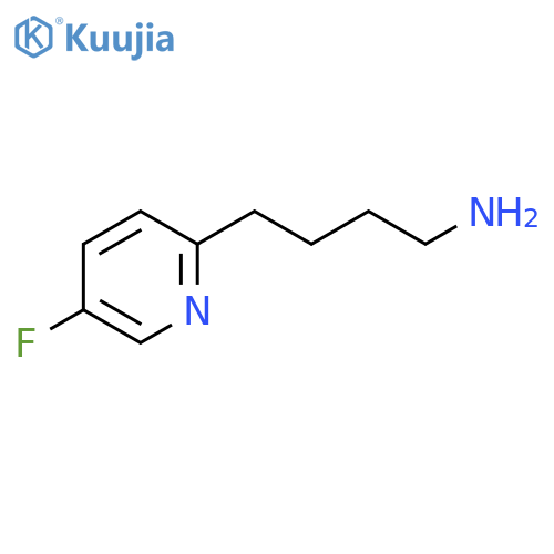 4-(5-fluoropyridin-2-yl)butan-1-amine structure