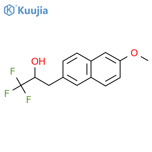 1,1,1-trifluoro-3-(6-methoxynaphthalen-2-yl)propan-2-ol structure
