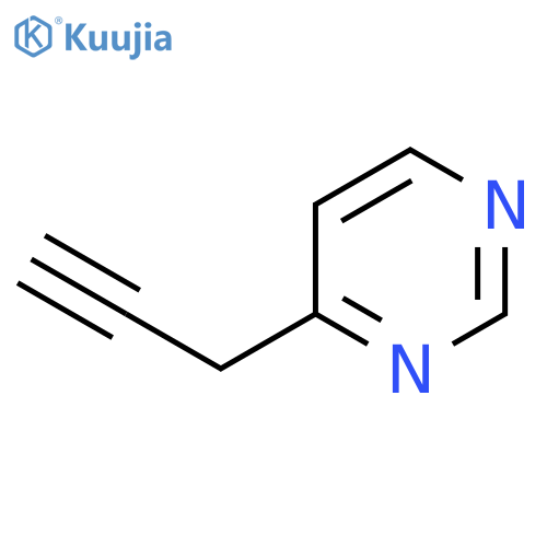 4-(prop-2-yn-1-yl)pyrimidine structure