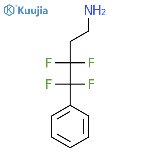 3,3,4,4-tetrafluoro-4-phenylbutan-1-amine structure