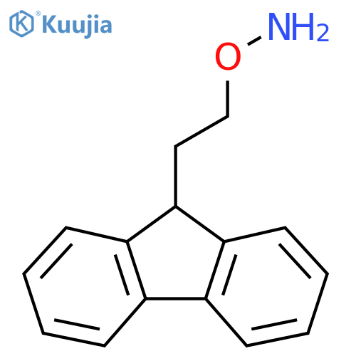 O-2-(9H-fluoren-9-yl)ethylhydroxylamine structure