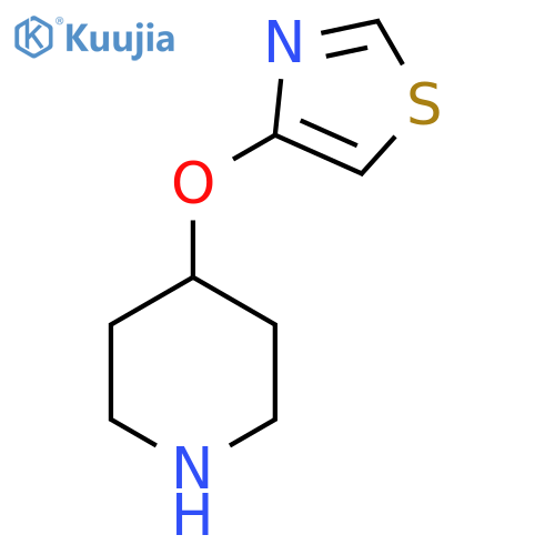 4-(1,3-thiazol-4-yloxy)piperidine structure