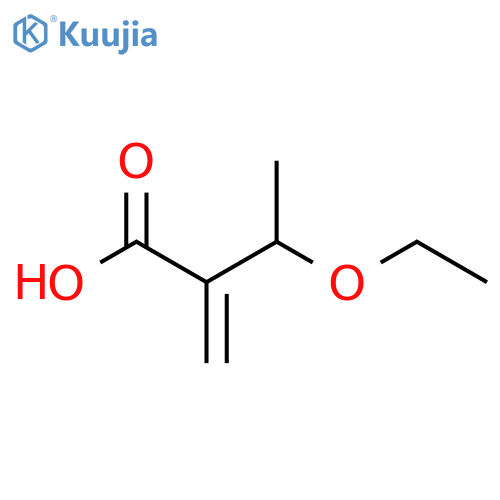 3-ethoxy-2-methylidenebutanoic acid structure