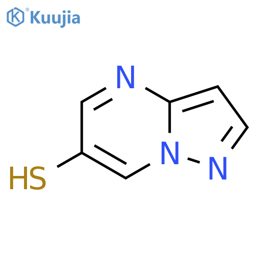 pyrazolo1,5-apyrimidine-6-thiol structure