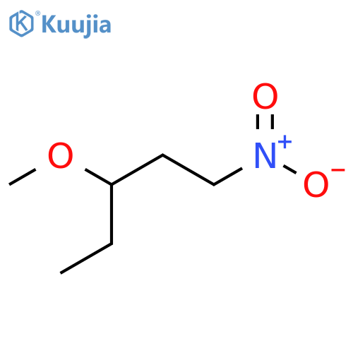 3-methoxy-1-nitropentane structure