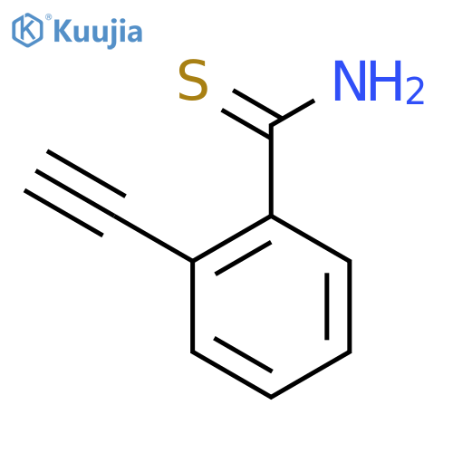 2-ethynylbenzene-1-carbothioamide structure