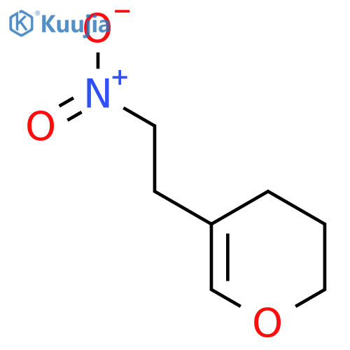 5-(2-nitroethyl)-3,4-dihydro-2H-pyran structure
