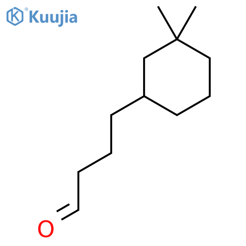 4-(3,3-Dimethylcyclohexyl)butanal structure