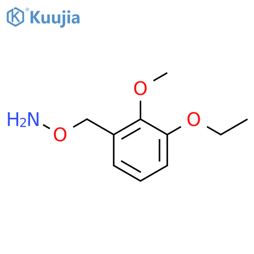 O-(3-ethoxy-2-methoxyphenyl)methylhydroxylamine structure