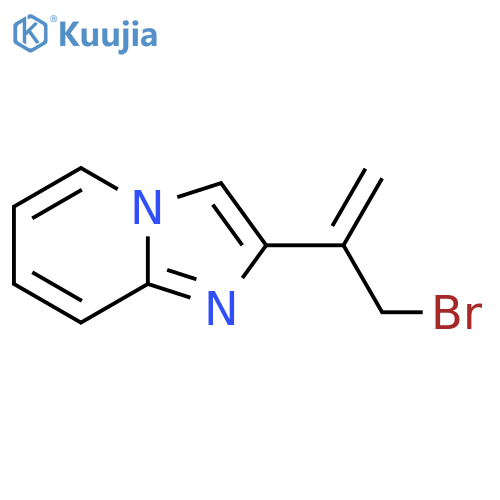 2-(3-bromoprop-1-en-2-yl)imidazo1,2-apyridine structure