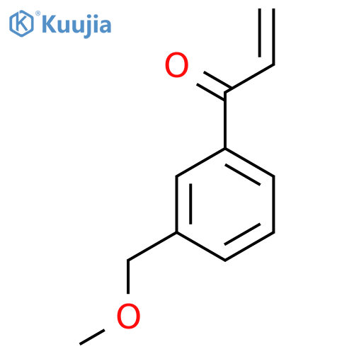 1-3-(methoxymethyl)phenylprop-2-en-1-one structure