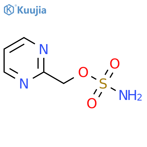 (pyrimidin-2-yl)methyl sulfamate structure