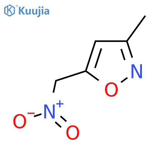 3-methyl-5-(nitromethyl)-1,2-oxazole structure