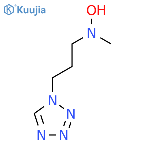 N-methyl-N-3-(1H-1,2,3,4-tetrazol-1-yl)propylhydroxylamine structure