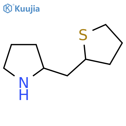 2-(thiolan-2-yl)methylpyrrolidine structure