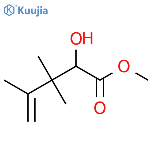 methyl 2-hydroxy-3,3,4-trimethylpent-4-enoate structure