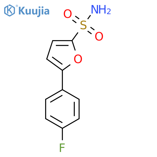 5-(4-fluorophenyl)furan-2-sulfonamide structure