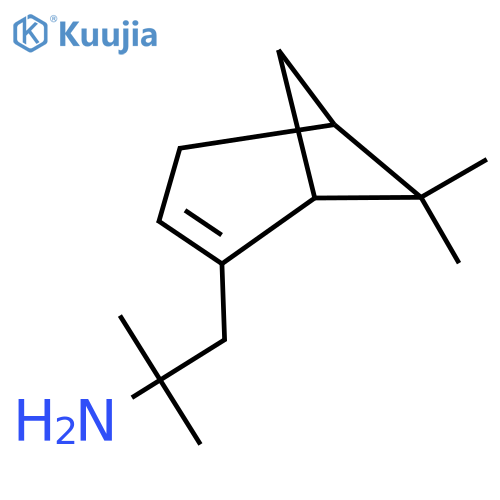 1-{6,6-dimethylbicyclo3.1.1hept-2-en-2-yl}-2-methylpropan-2-amine structure