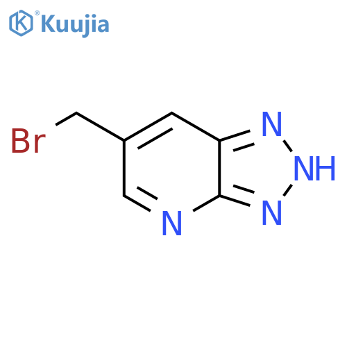 6-(bromomethyl)-3H-1,2,3triazolo4,5-bpyridine structure